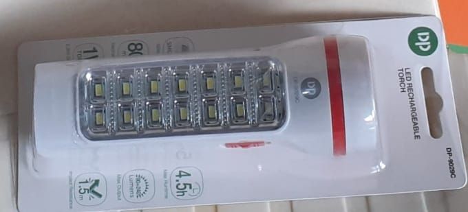 Torch Rechargeable Emergency  LED Flash-Light Torch & Latern
