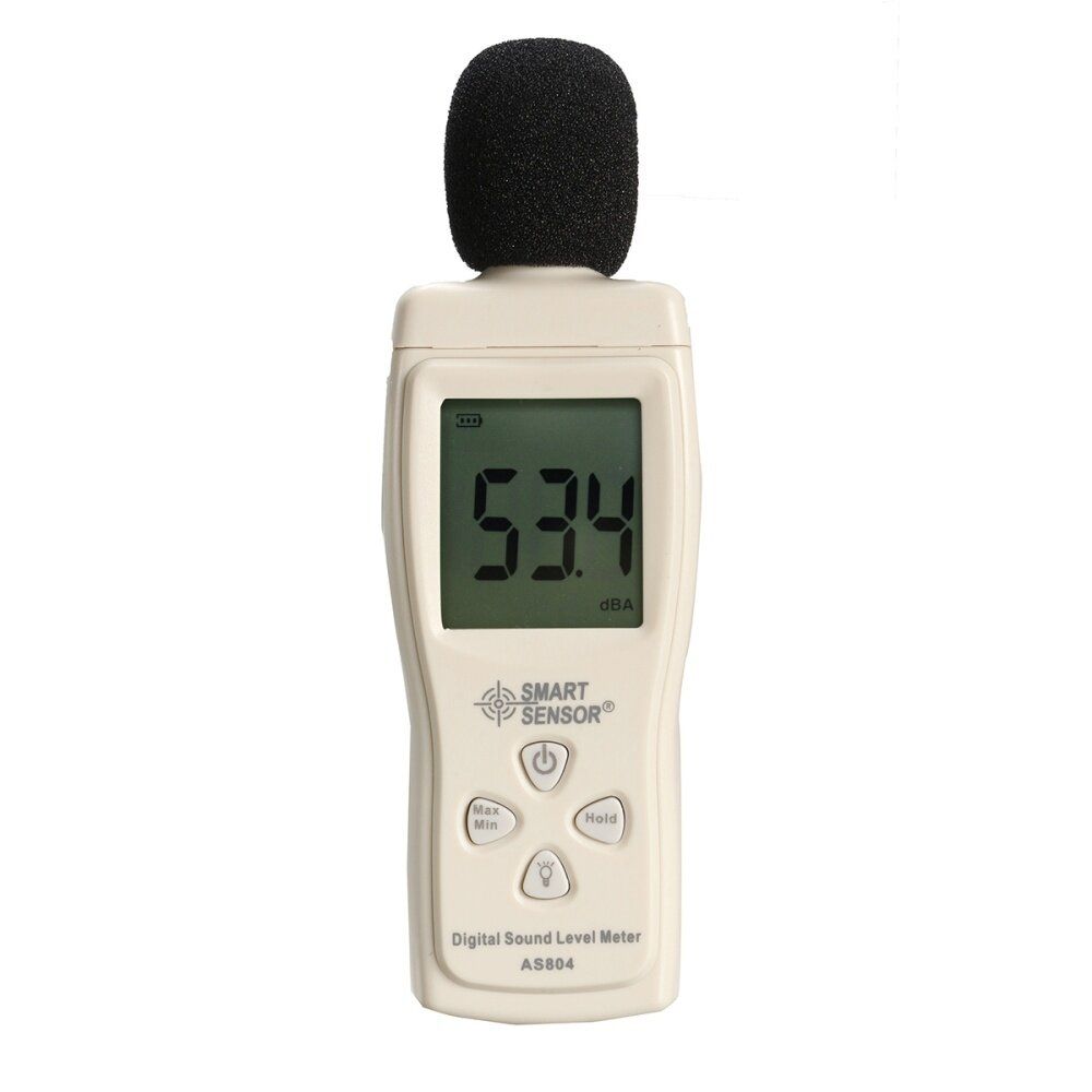 30-130dB Digital Sound Level Decibel Meter Logger Noise Tester