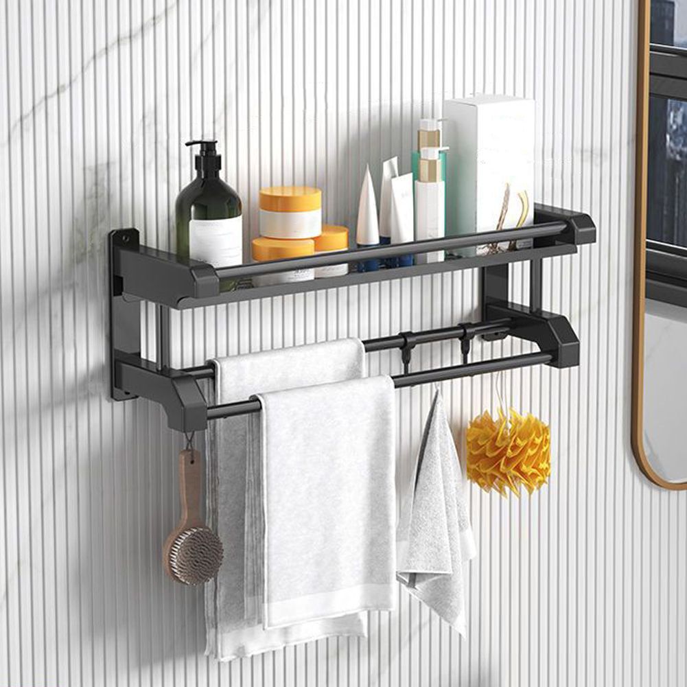 Bathroom Rack Wall-mounted Towel Rack- Single Layer - 60cm