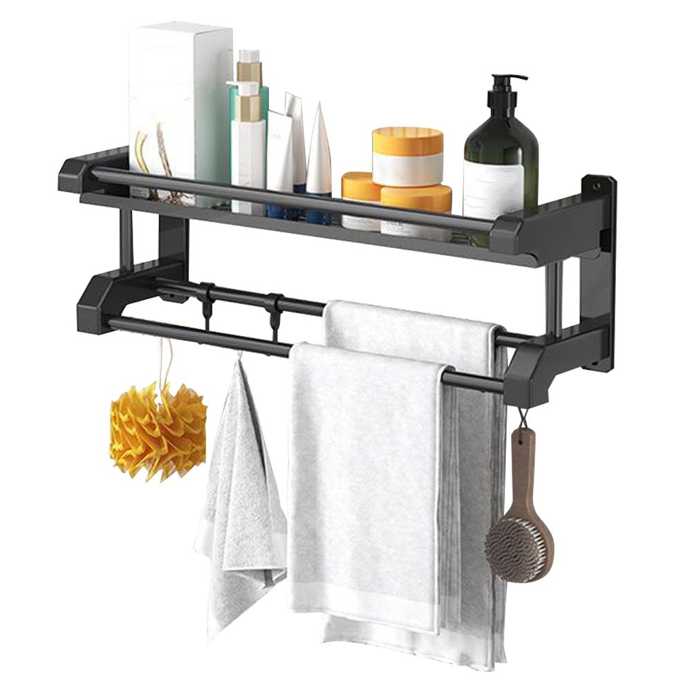 Bathroom Rack Wall-mounted Towel Rack- Single Layer - 60cm