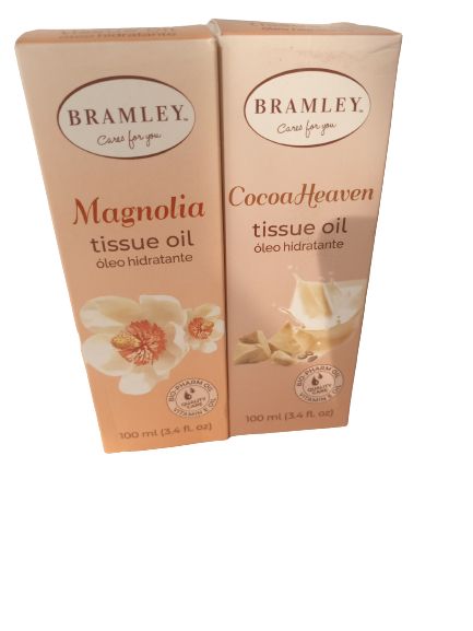 Magnolia Tissue Oil For Dry Skin, Stretch Mark, Spots, Scars X 2pcs