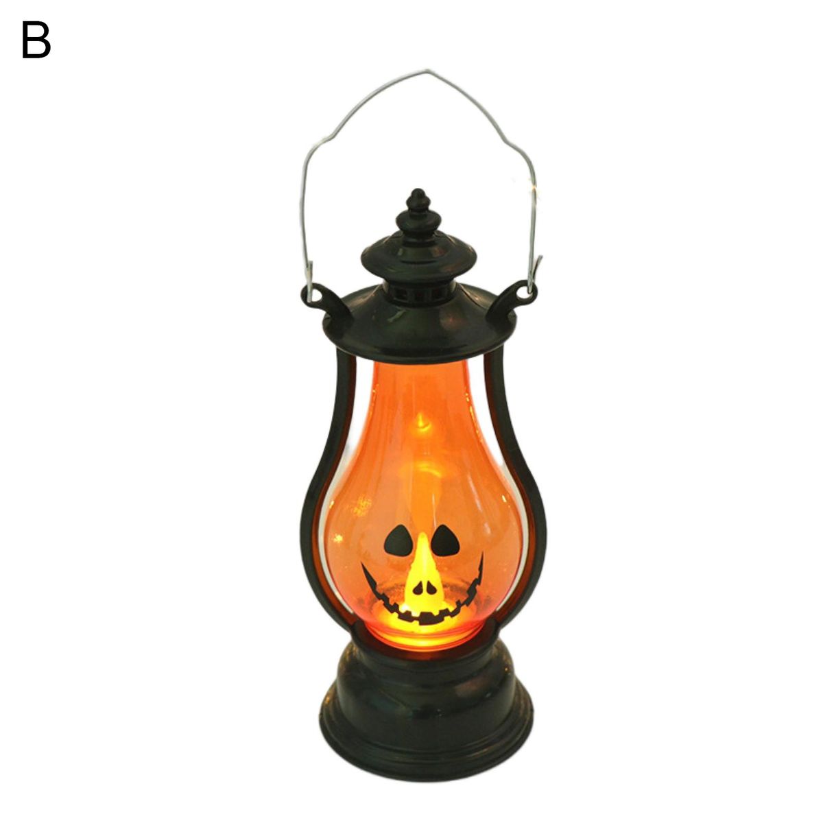 LED Candle Halloween Holiday Atmosphere Desktop Lantern B