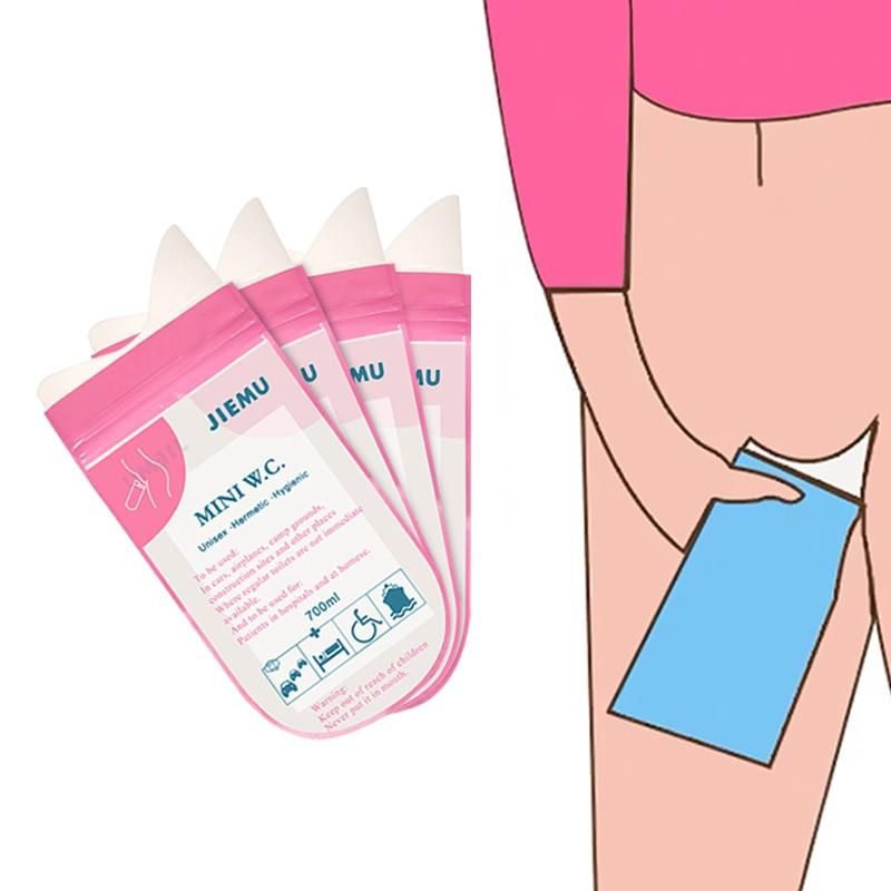 Emergency Car Urine Bags 700ML Mobile Toilets For Camping Travel Traffic Women Portable Outdoor Disposable Pee Bag
