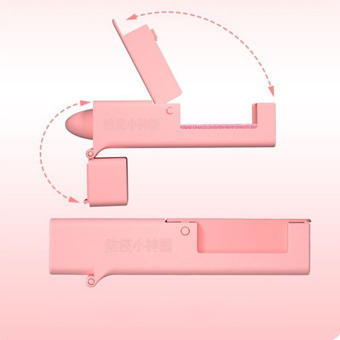 Small Artifa Ts Personal  Are / Small Artifa T   Disinfe Tion Door Opening Tools New High Qu Ty Produ Ts  Al Ohol Sanitizer 1p S-pink