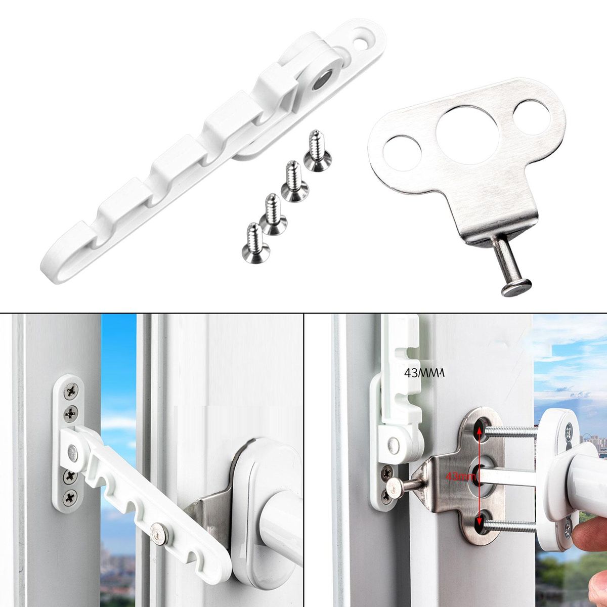 Window Safety Locks, Child Safety Window Stopper Falling