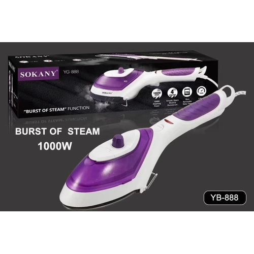 220V 1000W Sokany 888 Portable Handheld Garment Steamer Iron For Home Travelling