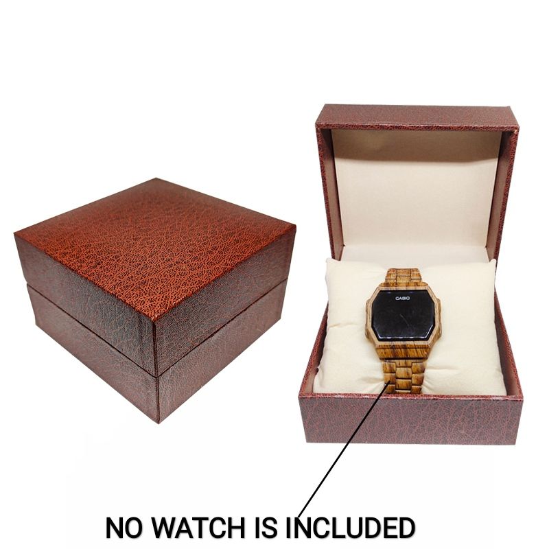 10 Pieces Wrist Watch Storage Box With Pillow Single Watch Gift Cases Jewelry Bangle Bracelet Watch Packaging Gift Box For Men Women Display Organizer