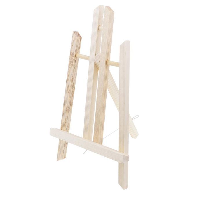 3Pcs Wooden Artist Tabletop Easel For Art Painting Drawing Canvas