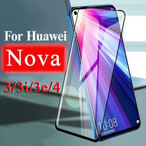 Protective Glass On The For Huawei Nova 3 4 3i 3e I E Screen Protector Phone Hauwei Nova4 Nova3i Tempered Class Protection Film(Color Gold)