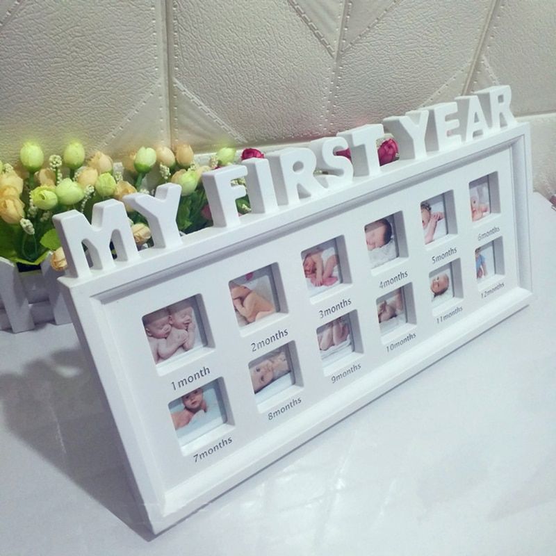 Baby Hand Footprint Makers My First Year Baby Frame Kids