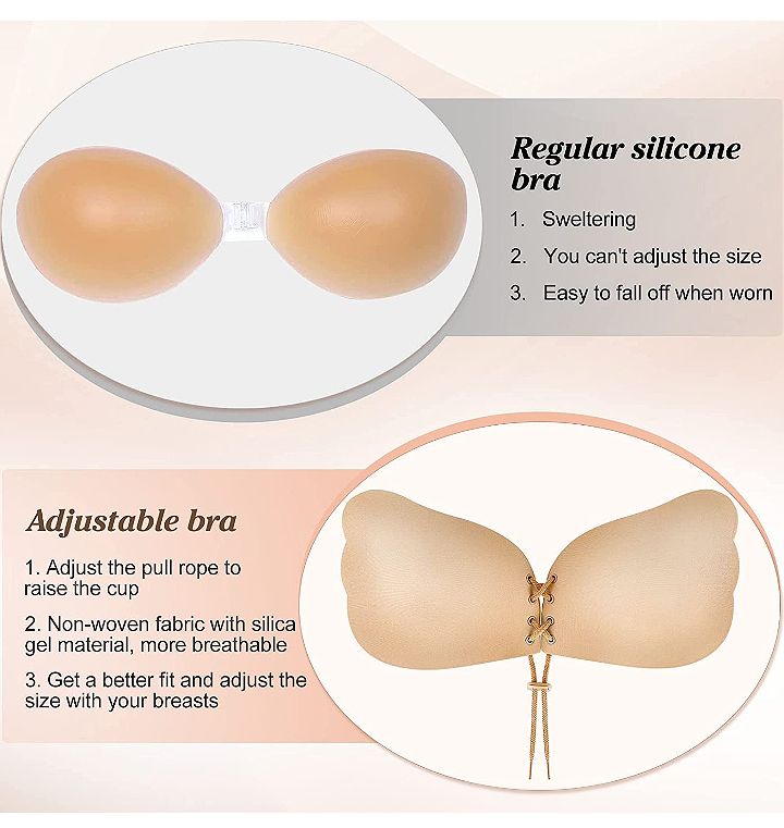 Woman Women Lady Ladies Invisible Bra