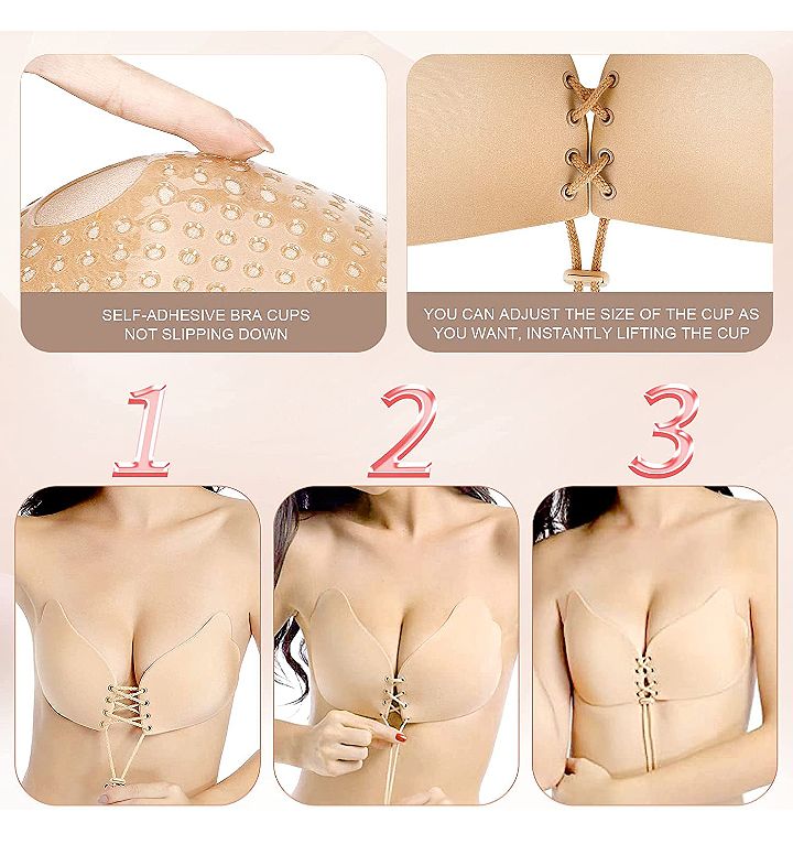 Woman Women Lady Ladies Invisible Bra
