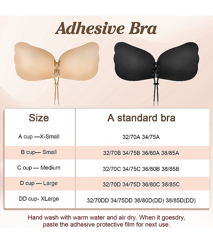 Woman Women Lady Ladies Invisible Bra