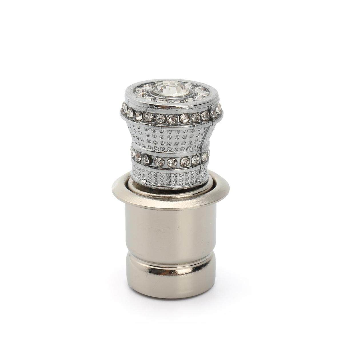 Crystal Bling Car 12v, Rhinestone Car Charger Decor Accessory Avocado