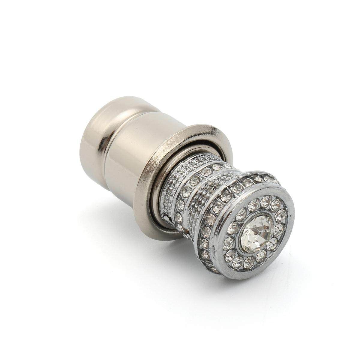 Crystal Bling Car 12v, Rhinestone Car Charger Decor Accessory Avocado