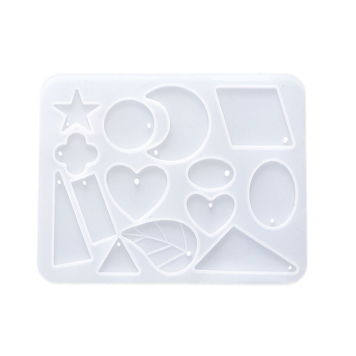 Earring Mold Handmade DIY Crafts Silicone-Transparent