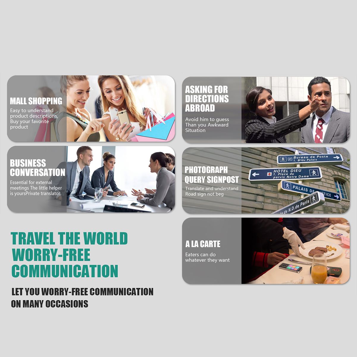Language Translator Device Portable Voice