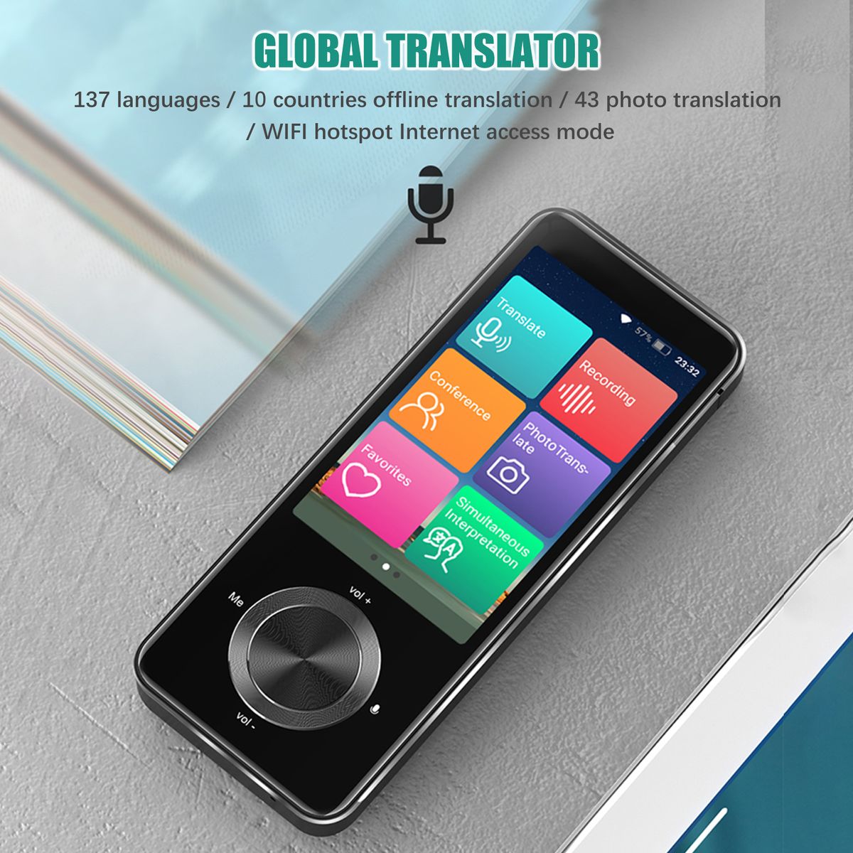 Language Translator Device Portable Voice