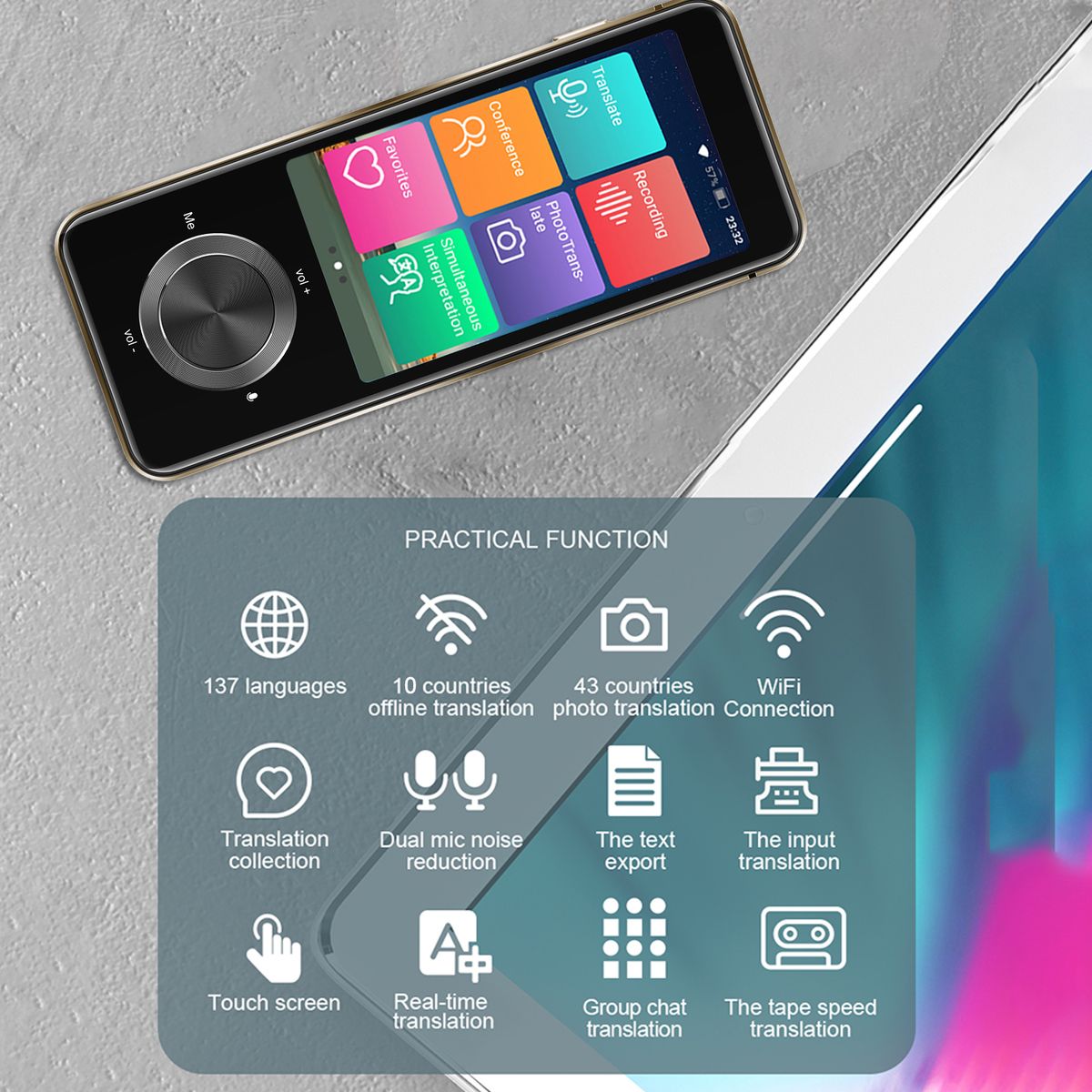Language Translator Device Portable Voice