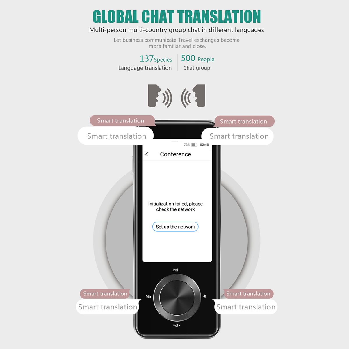 Language Translator Device Portable Voice