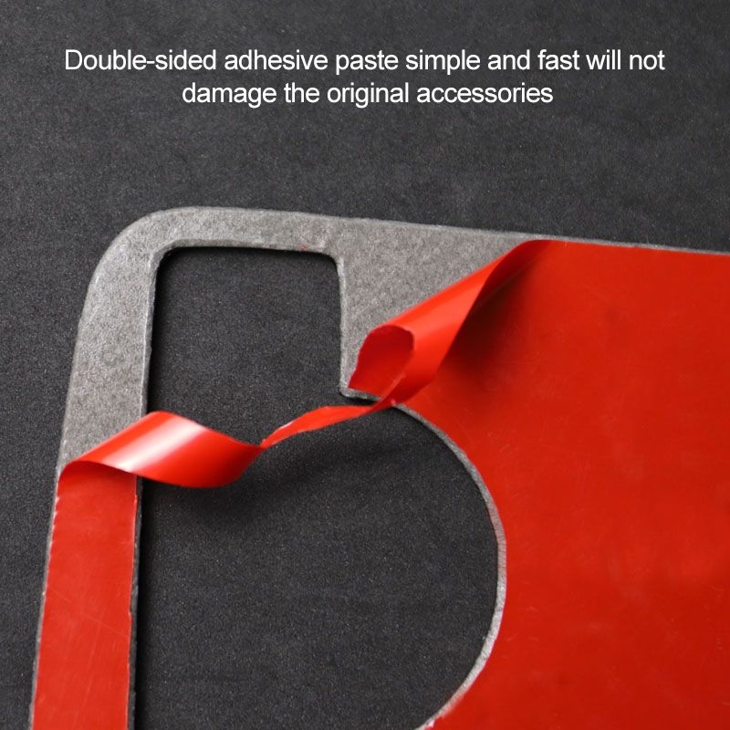 Car Carbon Fiber Left Drive Gear Position Panel Decorative Sticker For Mercedes-Benz W204 2007-2013 / W212 2010-2012