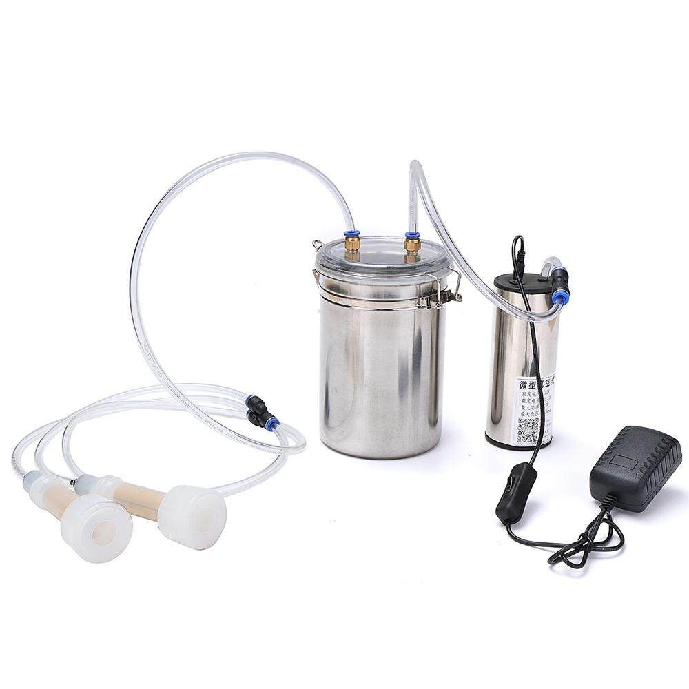 2L 1/2 Gal 2 Teats Goat Milker Electric Sheep Milking Machine Stainless Steel Australian Regulations