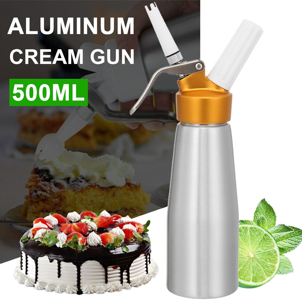 Aluminum 500ml Household Tool N Fresh Foamer Siphon Bottle With Nozzle NEW