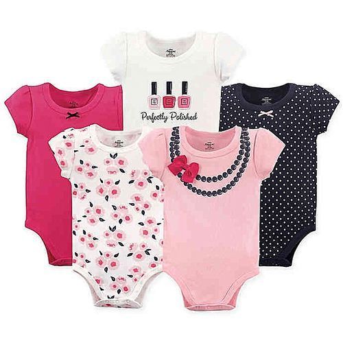 Girls Body Suit Gift Set Of 5 -