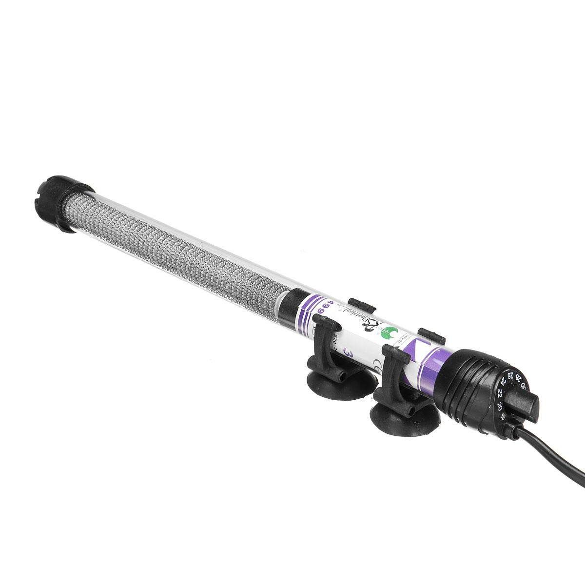 25W-300W Adjustable Aquarium Fish Tank Water Heater Submersible Anti-Explosion 300W