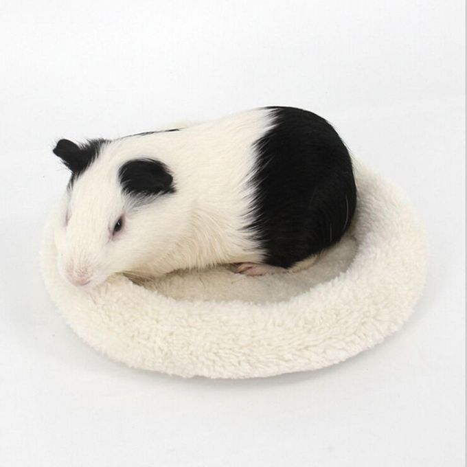 Small Pet Fleece Soft Cozy Mat Warm Bedding For Hamster Guinea S