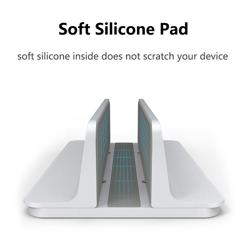 For Mackbook Air Pro Vertical Stand Holder Desk Adjustable