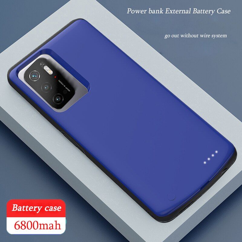 Charger Cases For Xiaomi Poco M3 Pro 5g Case 6800mah Power