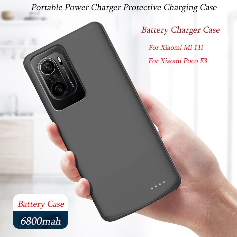 High Quality 6800mah Charger Case For Xiaomi Mi 11i Case F3
