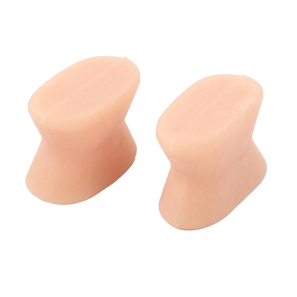 Toe Corrector Straightener Separators Bunion Relief S Skin Color