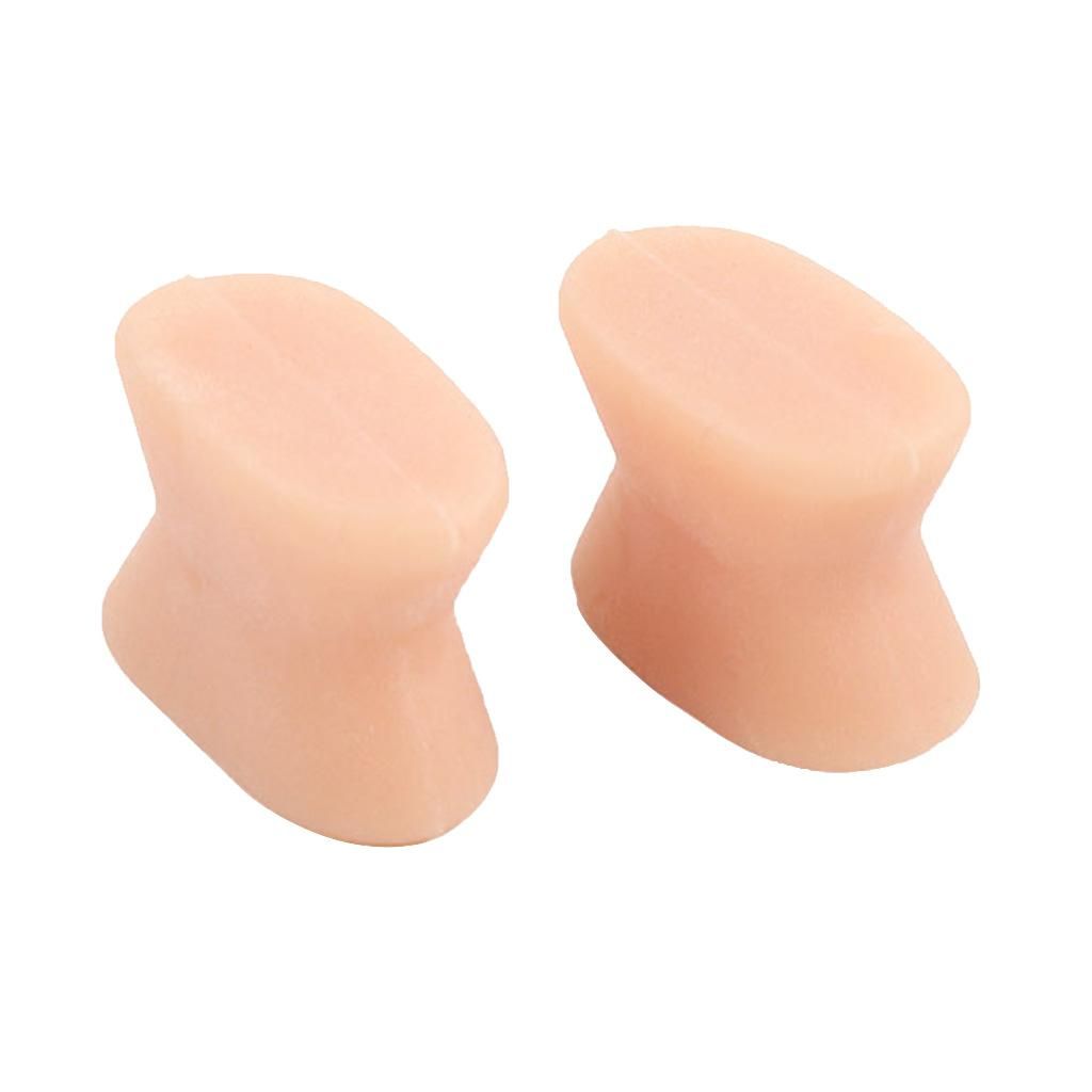 Toe Corrector Straightener Separators Bunion Relief S Skin Color