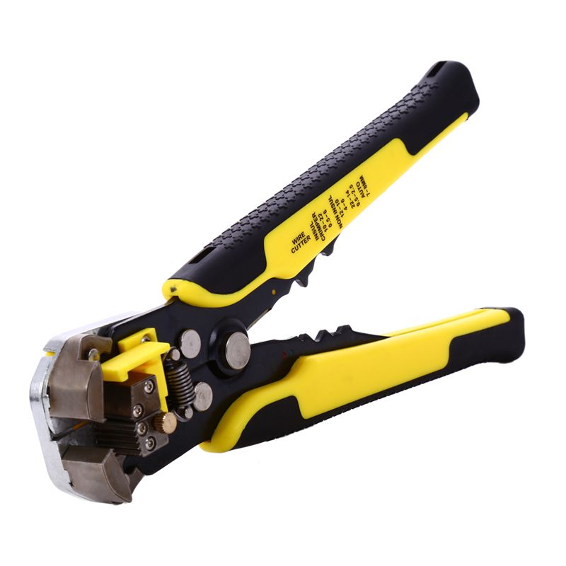 Electrician Automatic Wire Stripper Cable Pliers - Yellow