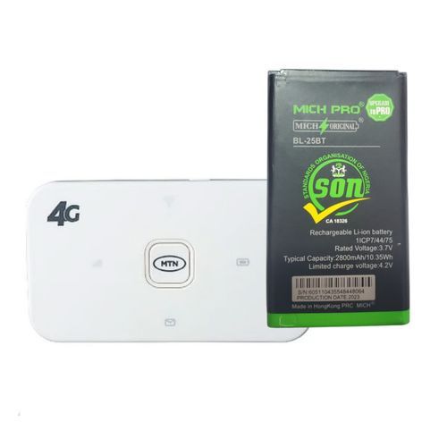 Replacement Battery For Mțn 4G Mifi Wifi M30S - 2800mAh