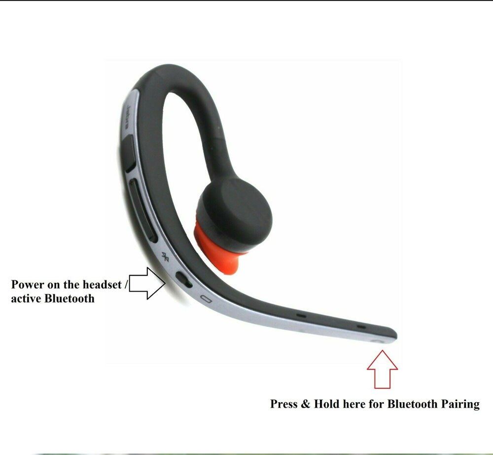 Jabra Jabraes Storm Wave 3 Black Wireless Bluetooth Headset Hd Voice Earphone