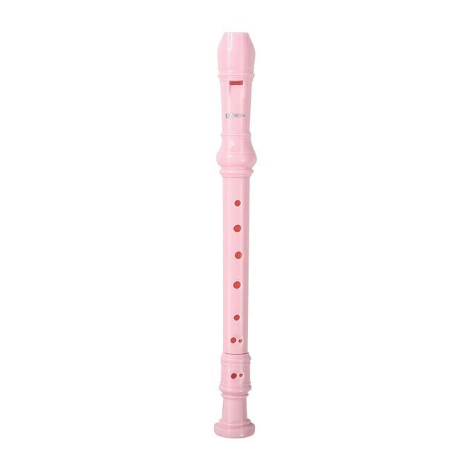 Soprano Recorder With Storage Bag For Professionals Adults Pink 8 Hole