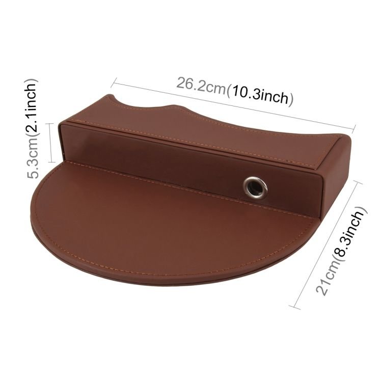 Car Seat Gap Storage Box Beverage Holder With Partition