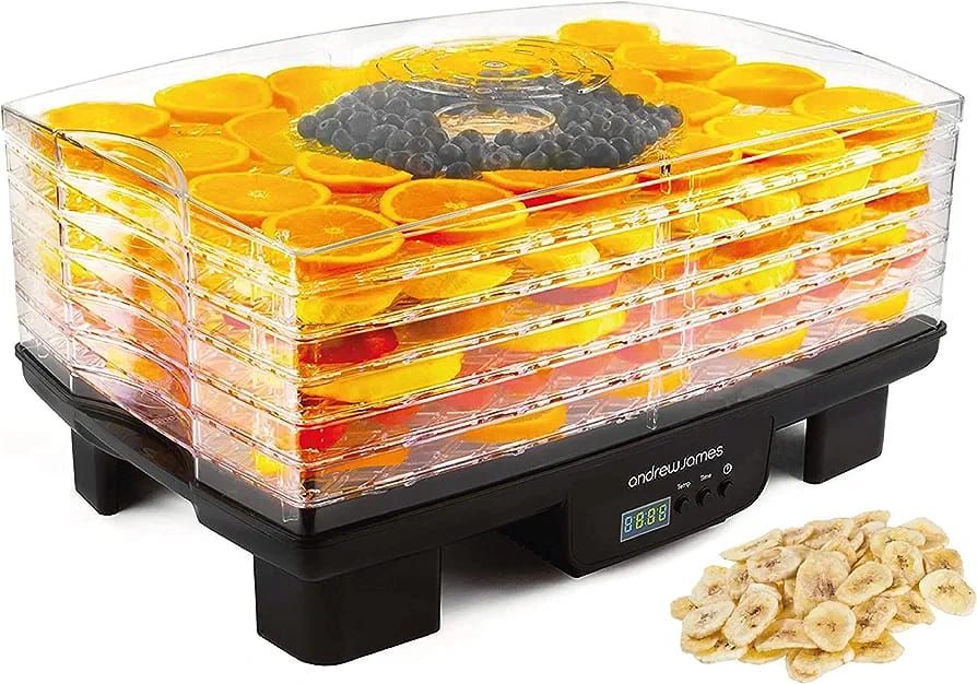 6 Trays Professional Digital Dehydrator - 550W