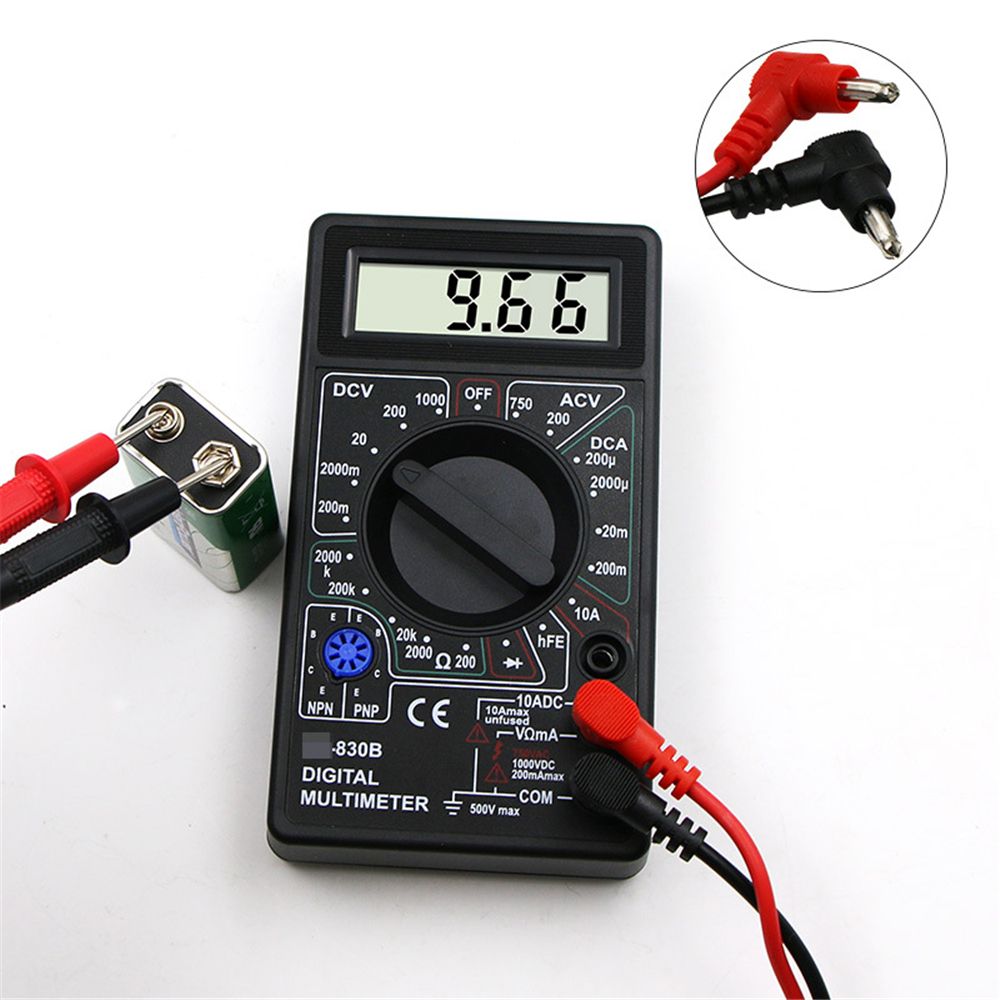 Digital Multimeter Voltmeter Ammeter Ohm Diode Triode Tester