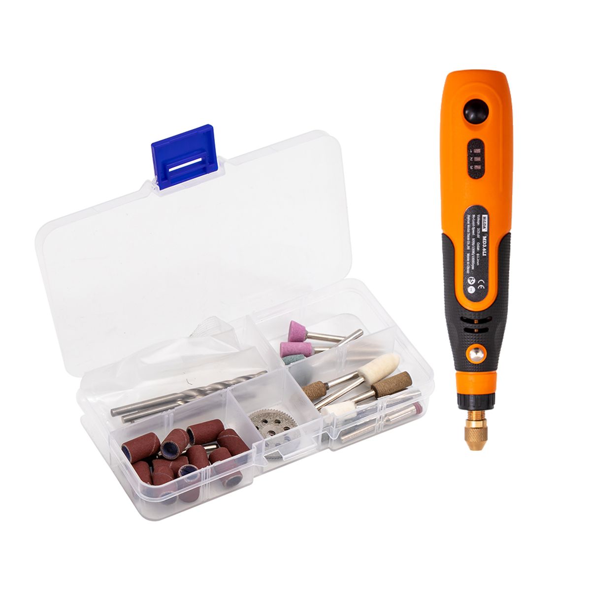 46pcs 3.6V Electric Grinder Set USB Rechargeable Grinding