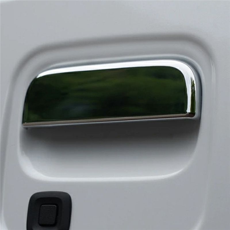 For Daihatsu Hijet Truck 2022+ Car Exterior Side Door Handle Frame Cover Trim Glossy Black