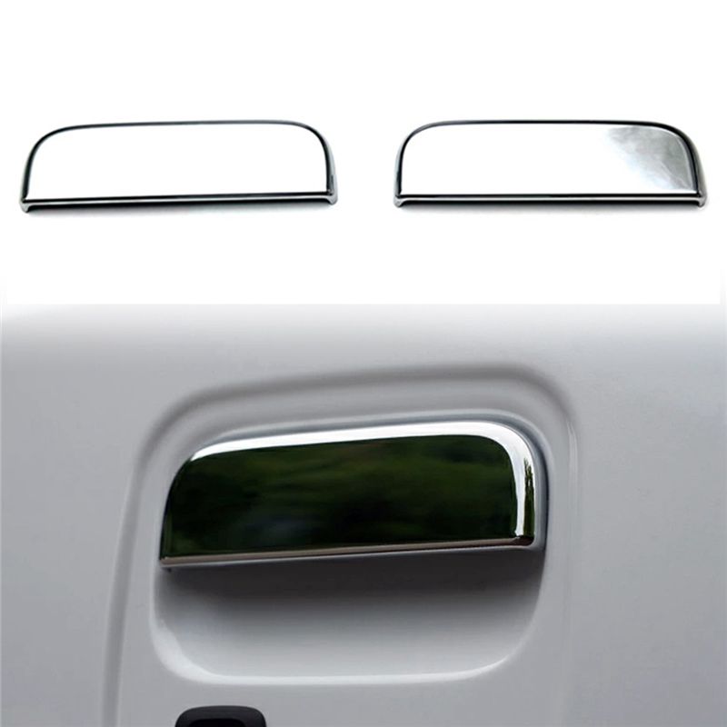 For Daihatsu Hijet Truck 2022+ Car Exterior Side Door Handle Frame Cover Trim Glossy Black