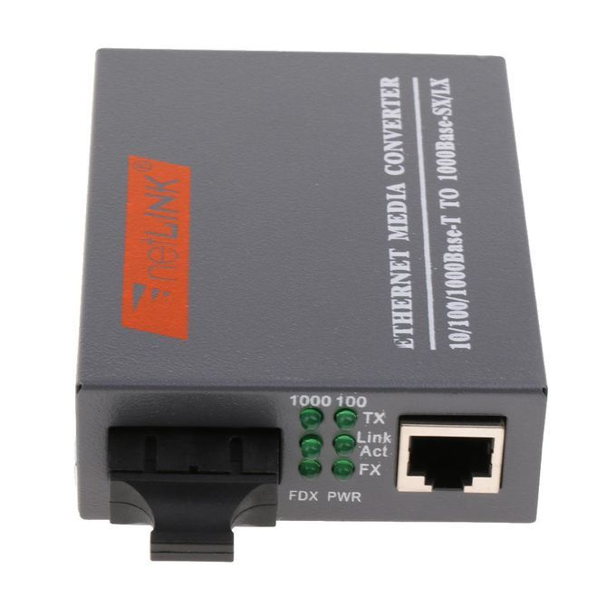Gigabit Ethernet Media Converter Singlemode Dual SC Fiber Optic