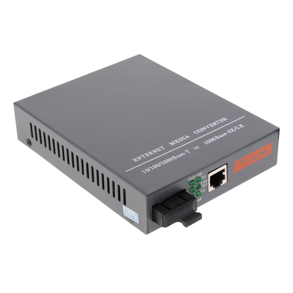 Gigabit Ethernet Media Converter Single Dual SC Fiber