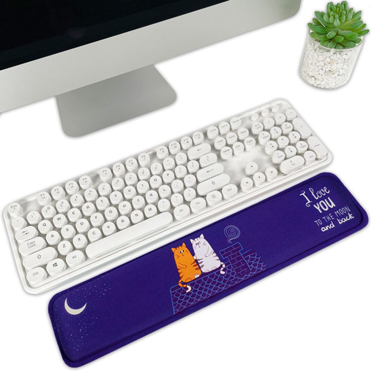 Memory Foam Keyboard Rest Ergonomic Computer Wrist Rest