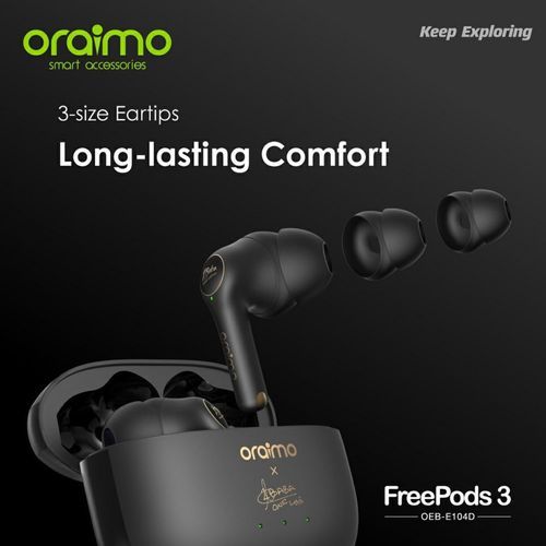 FreePods-3 2Baba Wireless Earbuds ENC Noise Cancellation