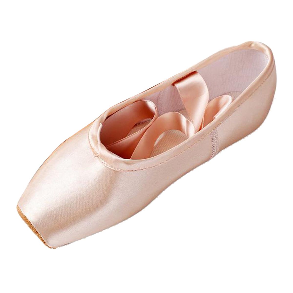Professional Satin Ballet Pointe Shoes & Ribbon